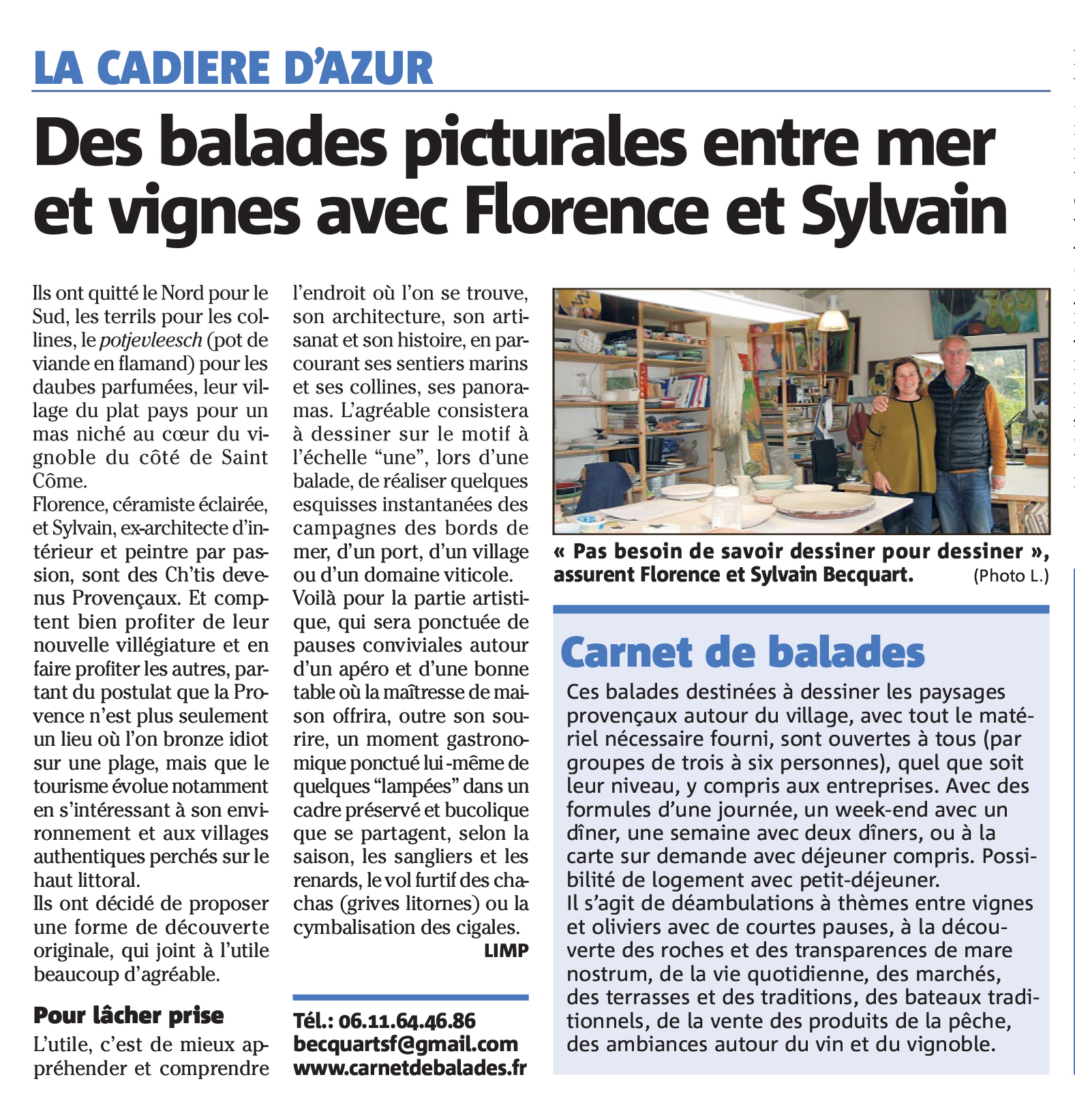 Dans le Journal